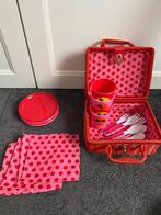 Speelgoed Picknickmand met Servies - Jip en Janneke, Ophalen of Verzenden, Zo goed als nieuw, Kunststof, Speelkeuken-accessoire