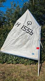 Optimist zeil, mast, giek en spriet., Watersport en Boten, Zeilen en Zeiltoebehoren, Minder dan 3 meter, Gebruikt, Ophalen of Verzenden