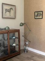 Jieldé | Vespagroen | Vintage Industrieel Vloerlamp 4-armig, Jielde@jielde.com, Ophalen of Verzenden, Zo goed als nieuw, Metaal