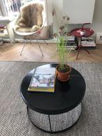 Bolia zwart marmeren ronde tafel, Ophalen, Overige materialen, 50 tot 100 cm, Modern strak