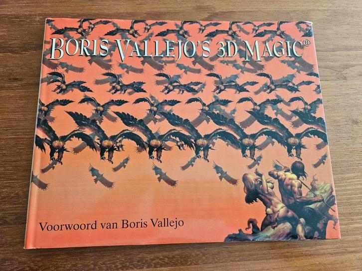 Boris Vallejo's 3D Magic Boek, Boeken, Kunst en Cultuur | Fotografie en Design, Gelezen, Overige onderwerpen, Ophalen of Verzenden