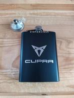 Nieuwe zwarte heupfles met gegraveerd logo. Cupra., Ophalen of Verzenden, Nieuw, Auto's
