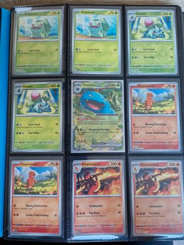 Pokemonkaarten Base 151  beschikbaar voor biedingen