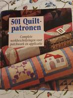Quilt 501 quilt patronen, patchwork, lapjes, Boeken, Borduren en Naaien, Zo goed als nieuw, Ophalen