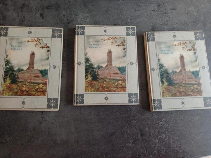 De Hoge Veluwe, I,II,III plakplaatjes HILLE ZAKALBUM, Boeken, Prentenboeken en Plaatjesalbums, Ophalen of Verzenden