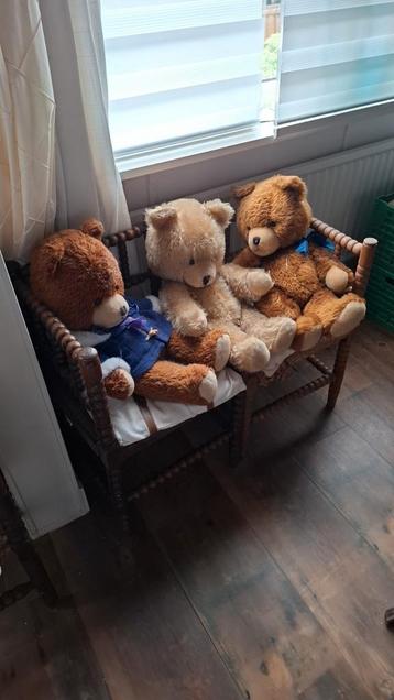 Grote Verzameling Oude Knuffels, incl. Steiff & Hermann beschikbaar voor biedingen