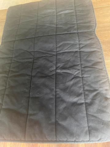 Zwarte hoes voor kussen poang  stoel