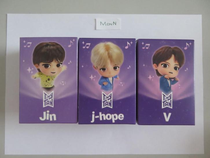 McDonald's Happy Meal TinyTan Tiny Tan Jin j-hope V, Verzamelen, Poppetjes en Figuurtjes, Nieuw, Ophalen