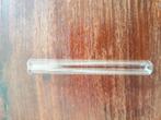 100 glazen reageerbuisjes glas.-;, Ophalen of Verzenden, Gebruikt, Materiaal