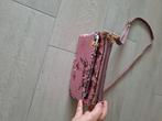 Nieuwe Roze tas met 4 ritsen pailletten De pailletten kunnen, Sieraden, Tassen en Uiterlijk, Tassen | Damestassen, Ophalen of Verzenden