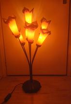 Art nouveau jugendstil tafellamp met 7 lampen, Antiek en Kunst, Antiek | Lampen, Ophalen of Verzenden