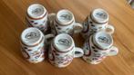 THEO koffie bekers, Huis en Inrichting, Keuken | Servies, Ophalen of Verzenden, Overige stijlen, Kop(pen) en/of Schotel(s)
