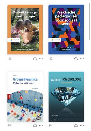 Studie Boeken - Sociaal Werk beschikbaar voor biedingen