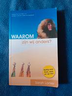 Sarah Lanier - Waarom zijn wij anders?, Ophalen of Verzenden, Zo goed als nieuw, Sarah Lanier