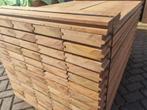 16.38 m2 hardhouten damwand 45 mm dik - nr: KM4, Ophalen, Planken, Nieuw, Hardhout