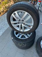Volkswagen 4x 205/55 R16, Auto-onderdelen, Banden en Velgen, Gebruikt, 16 inch, Personenwagen, Zomerbanden