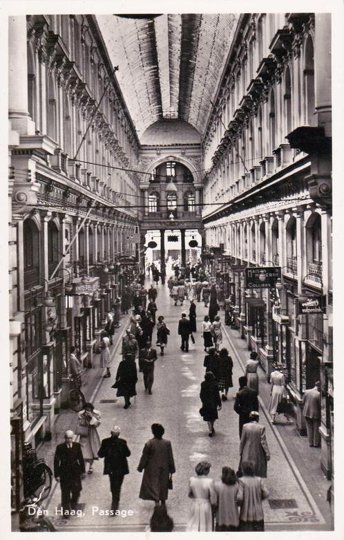 02848 - Den Haag - Passage - gel. 1953, Verzamelen, Ansichtkaarten | Nederland, Gelopen, Zuid-Holland, 1940 tot 1960, Verzenden