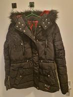 Desigual padded jacket with hood 38, Maat 38/40 (M), Zo goed als nieuw, Desigual, Zwart