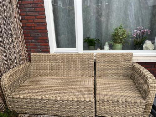 Lounge set drie delig, Tuin en Terras, Tuinsets en Loungesets, Zo goed als nieuw, Stoel, Ophalen