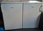 Zanussi Koelkast Tafelmodel + Zanussi Vriezer Tafelmodel, Witgoed en Apparatuur, Ophalen, Gebruikt, Vrijstaand, Minder dan 60 cm