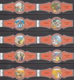 Sigarenbanden Asterix En De Ziener, Murillo 1P-10P oranje-z., Ophalen of Verzenden, Nieuw, Sigarenbandjes
