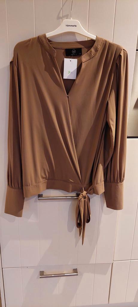 Cognac Blouse - Maat 38 - Nieuw, Kleding | Dames, Blouses en Tunieken, Nieuw, Maat 38/40 (M), Bruin, Ophalen of Verzenden