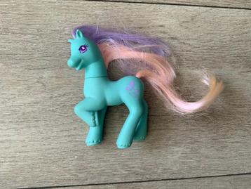 1997 My Little Pony MLP - Blue pearl Toy Horse beschikbaar voor biedingen
