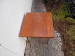 Teak retro bijzettafel vintage plantentafel mid century, Ophalen of Verzenden, Gebruikt