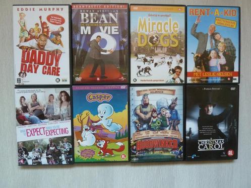 8x Familie films, Cd's en Dvd's, Dvd's | Nederlandstalig, Gebruikt, Komedie, Alle leeftijden, Ophalen of Verzenden