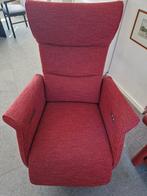 Rode Relaxfauteuil; elektrische bediening Prominent Wilson, Huis en Inrichting, Fauteuils, 75 tot 100 cm, Ophalen of Verzenden