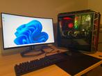 Complete gaming setup 5800X 3060TI, Ophalen, Zo goed als nieuw, Gaming, SSD