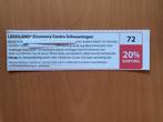 LEGOLAND Discovery Centre Scheveningen 20% korting, Tickets en Kaartjes, Drie personen of meer, Kortingsbon, Overige typen