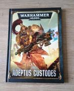 Warhammer 40k 8th edition codex adeptus custodes 2018, Ophalen of Verzenden, Gebruikt, Warhammer 40000, Boek of Catalogus