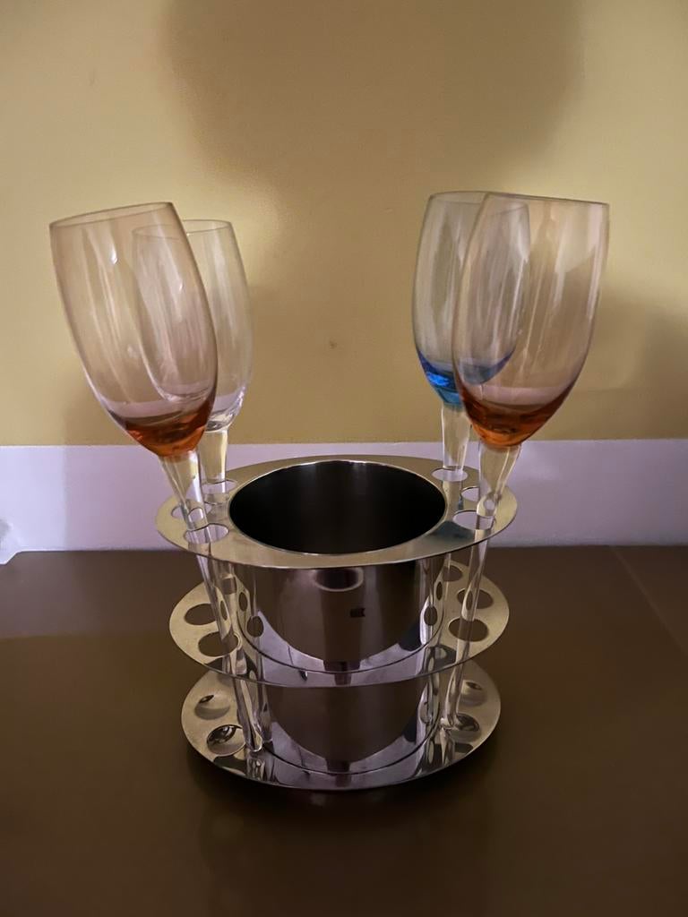 CHAMPAGNECOOLER/ WIJNCOELER., Ophalen of Verzenden