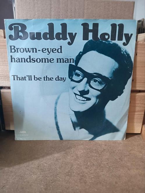 Buddy Holly brown eyed handsome man, Cd's en Dvd's, Vinyl Singles, Gebruikt, Pop, Ophalen of Verzenden