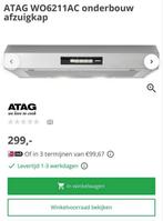 Nieuw! ATAG WO6211ACUU Afzuigkap - Motorloos, Ophalen, Onderbouw afzuigkap, Nieuw, Inbouw