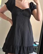 Zwarte zomerjurk met open rug - Tess V, Verzenden, Zwart, Zo goed als nieuw, Maat 36 (S)