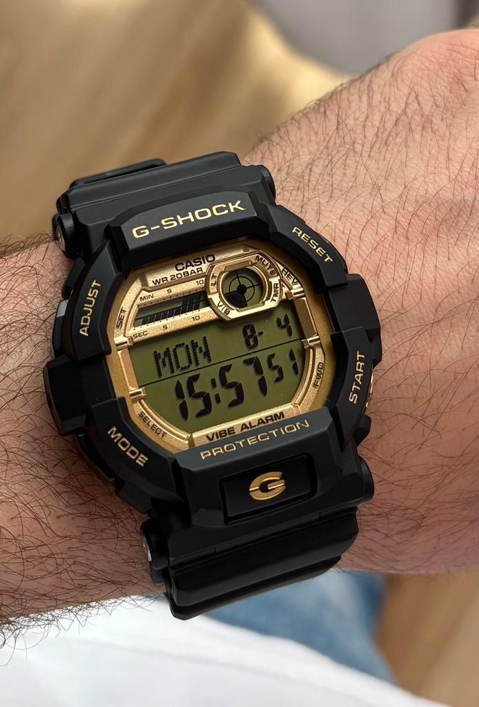 Casio G-Shock Digital GD-350GB-1 ER Horloge, Sieraden, Tassen en Uiterlijk, Horloges | Heren, Nieuw, Casio, Ophalen of Verzenden