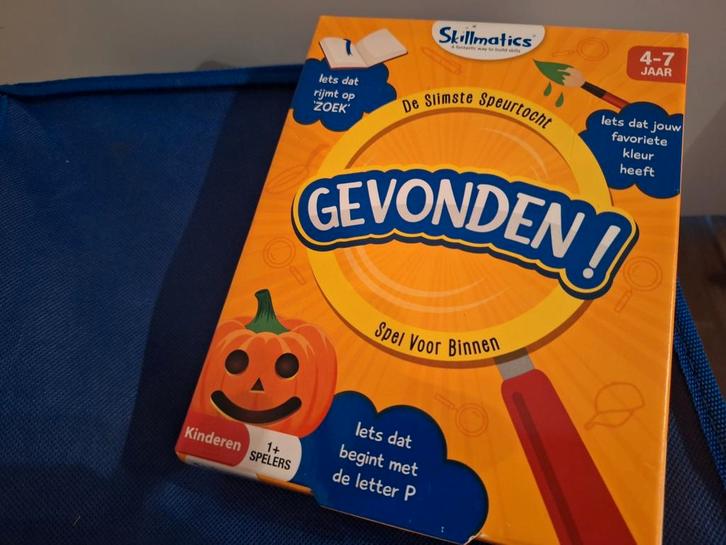 Gevonden! De slimste speurtocht voor binnen, Hobby en Vrije tijd, Gezelschapsspellen | Bordspellen, Zo goed als nieuw, Ophalen of Verzenden