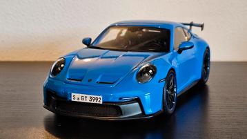 Porsche 911 992 GT3 | Shark Blue | 1:18 | Met OVP