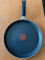 Tefal pannenkoekenpan / koekenpan met thermo signal, Overige materialen, Keramische plaat, Ophalen of Verzenden, Zo goed als nieuw