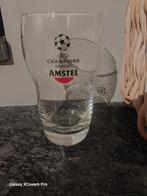 Amstel Bierglas UEFA Champions League - Verzameling, Verzamelen, Biermerken, Ophalen of Verzenden, Gebruikt, Glas of Glazen