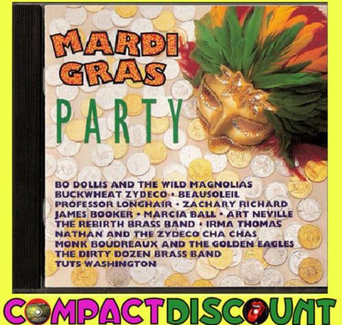 CD Mardi Gras Party - New Orleans Jazz Zydeco R&B / NIEUW, Cd's en Dvd's, Cd's | Verzamelalbums, Zo goed als nieuw, R&B en Soul