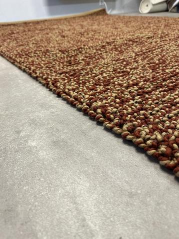Vloerkleed Wol Brink & Campman Nest Rood/Camel 170x240cm beschikbaar voor biedingen