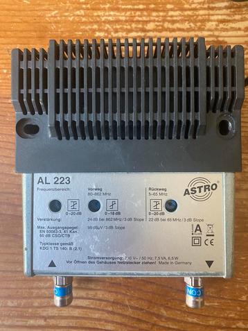 Breedbandversterker Astro AL 223 beschikbaar voor biedingen