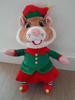 Knuffel hamster kerst elf kerstmis Albert Heijn AH L182, Ophalen of Verzenden, Zo goed als nieuw, Overige typen
