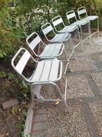 6 barstoelen, Ophalen, Zo goed als nieuw, Aluminium