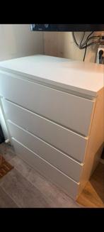 Malm kast met 4 laden - overbodig!, Huis en Inrichting, Kasten | Dressoirs, Ophalen, Overige materialen, Gebruikt, 50 tot 100 cm