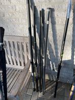 Diverse hengels: Spinhengel, vaste stok, feederset, Watersport en Boten, Hengelsport | Karpervissen, Ophalen, Gebruikt, Werphengel