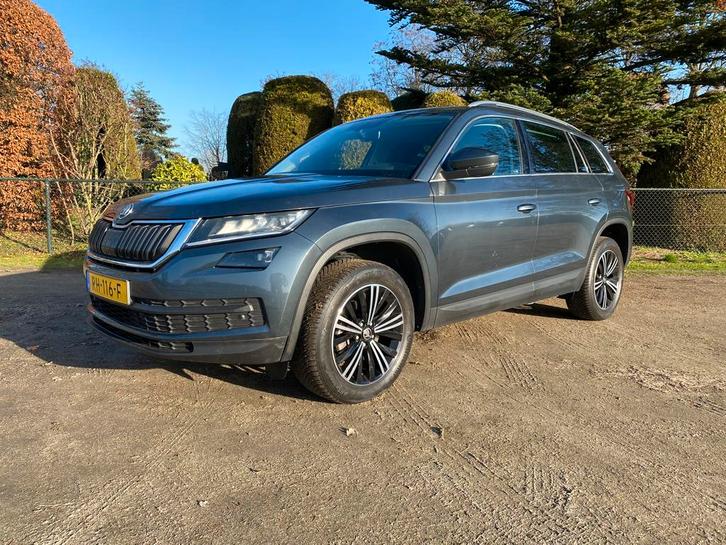 Skoda Kodiaq 1.4 TSI Greentech ACT 150pk 4x4 2017 Grijs, Auto's, Skoda, Particulier, Kodiaq, 4x4, ABS, Adaptieve lichten, Airbags
